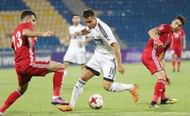 Action from Jordan 3-0 Cyprus, one of the hosts' standout performances this year.